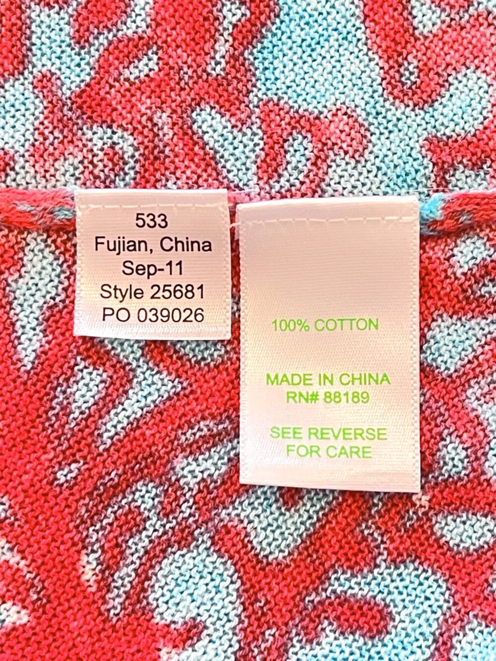 Lilly Pulitzer Connell Sweater Wrap Cascade Coral Lightweight Cardigan - Picture 8 of 10